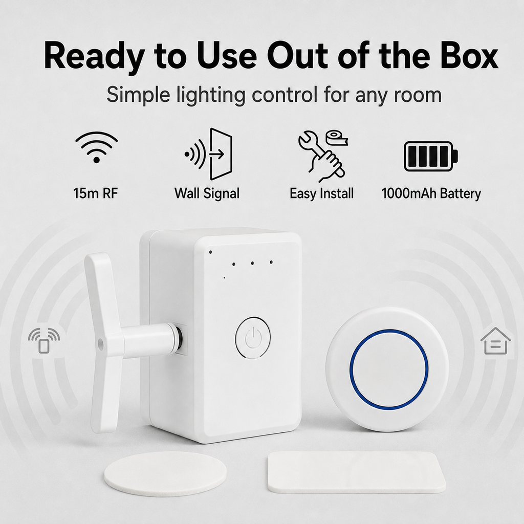 Simposwitch wireless remote light switch kit ready to use