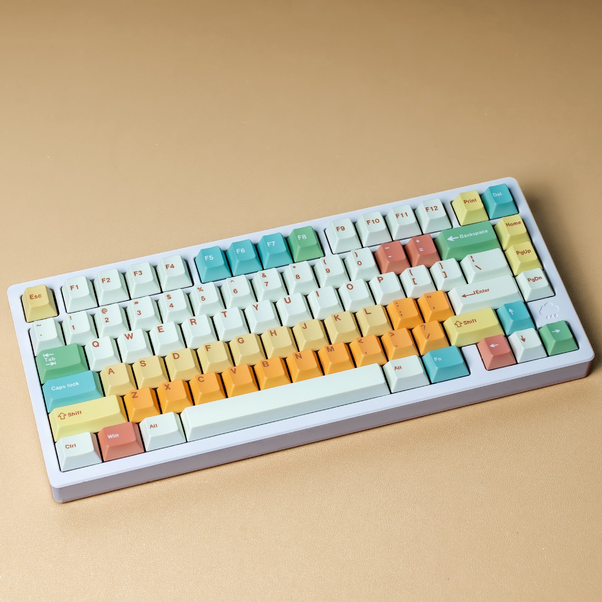 Candy House PBT Dye-sub Keycap Set DE (QWERTZ) / FR (AZERTY) / ES / EN· Compatible ISO & ANSI