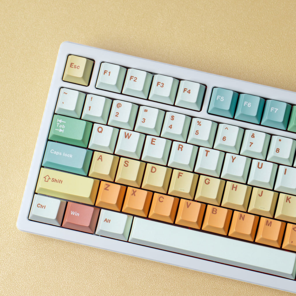 Candy House PBT Dye-sub Keycap Set DE (QWERTZ) / FR (AZERTY) / ES / EN· Compatible ISO & ANSI