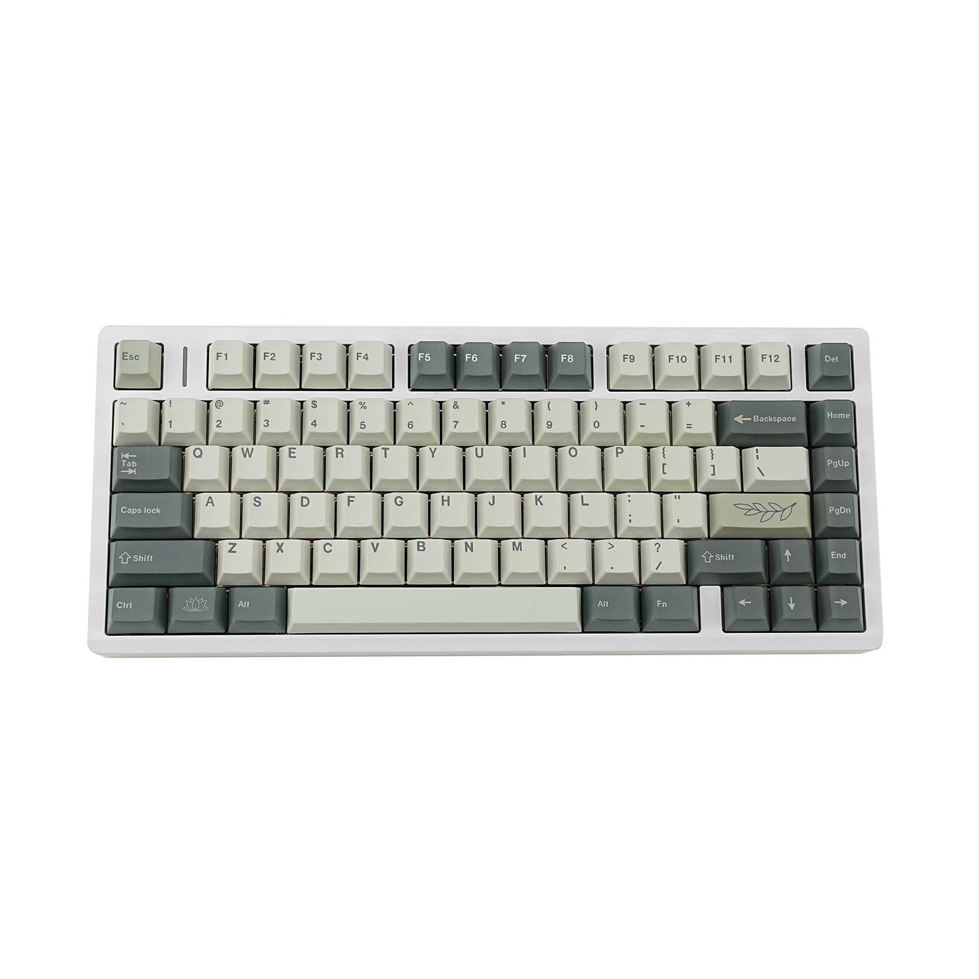Botanical Five-sided Dye-sub Cherry Profile Keycap Set AZERTY/QWERTZ FR/DE/ES/EN COMPATIBLE ISO&ANSI