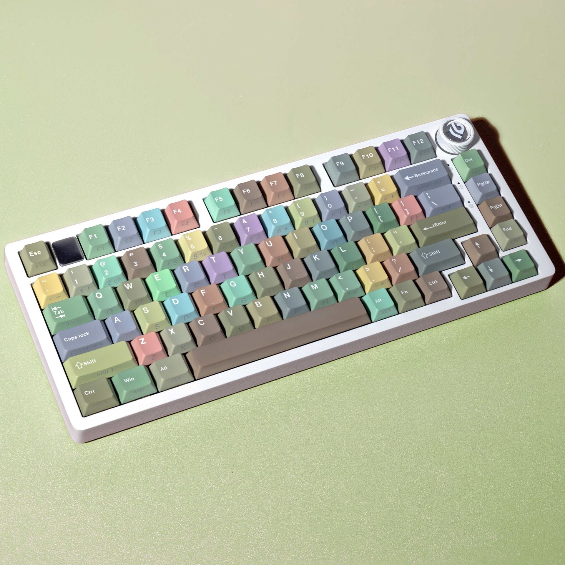Morandi V2 Double-shot Shine-through PBT Cherry Profile Keycap Set – FR/DE/ES/EN AZERTY/QWERTZ · ISO/ANSI