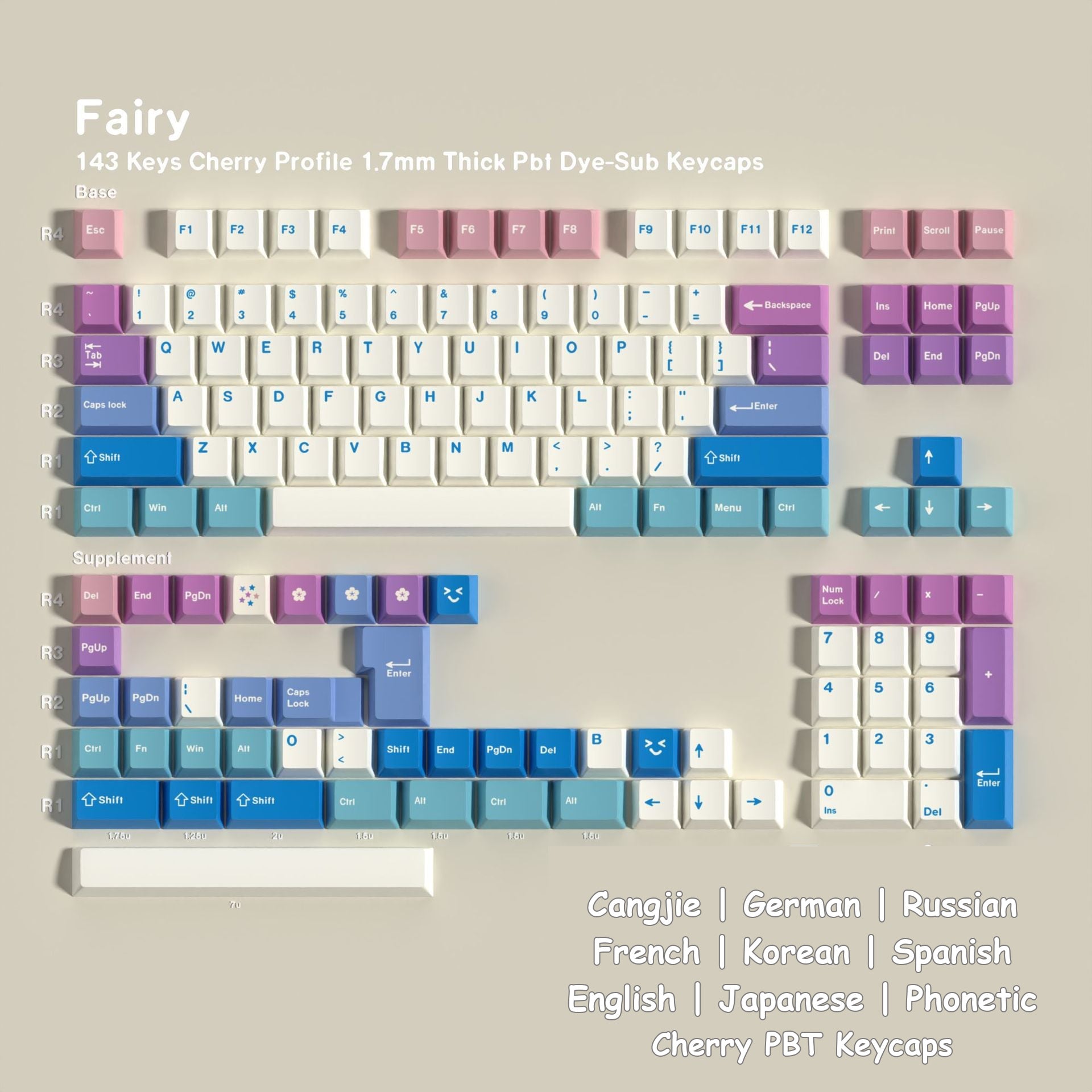 More Languages layout image