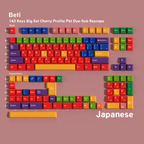 Beti keycap set Japanese Kana layout coverage
