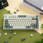 SIMPOCUBIC Botanical Dye-sub PBT Cherry Keycap Set keycap close-up