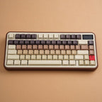 SIMPOCUBIC Coffee Shine-through PBT Cherry Keycap Set keycap close-up