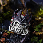 Dota 2 Wraith King The One True King keycap in a forest-themed scene | SIMPOCUBIC