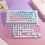 SIMPOCUBIC Dreamy MOA PBT Keycap Set angled product view
