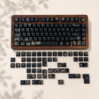 Faint Fragrance German QWERTZ keycaps, layout coverage