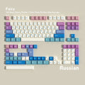 SIMPOCUBIC Fairy Dye-sub PBT Cherry Keycap Set Russian root layout option
