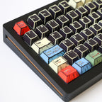 SIMPOCUBIC Gozilla Manga PBT Cherry Profile Keycap Set layout coverage chart