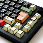 SIMPOCUBIC Gozilla Manga PBT Cherry Profile Keycap Set angled product view