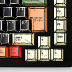 SIMPOCUBIC Gozilla Manga PBT Cherry Profile Keycap Set full kit overview