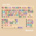 SIMPOCUBIC Jelly MOA PBT Keycap Set Spanish root layout option