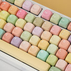 SIMPOCUBIC Jelly MOA PBT Keycap Set profile detail