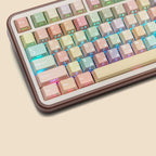 SIMPOCUBIC Jelly Side-printed PBT Cherry Keycap Set layout coverage chart