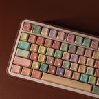SIMPOCUBIC Jelly Side-printed PBT Cherry Keycap Set angled product view