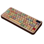 SIMPOCUBIC Jelly Side-printed PBT Cherry Keycap Set PBT texture detail