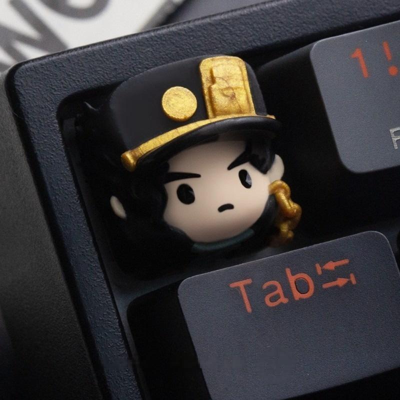 JoJo's Bizarre Adventure Jotaro & Kakyoin 1U ESC Single Keycap — Jotaro Kujo | SIMPOCUBIC