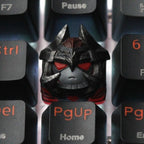 Dark character keycap shown on a black keyboard | SIMPOCUBIC