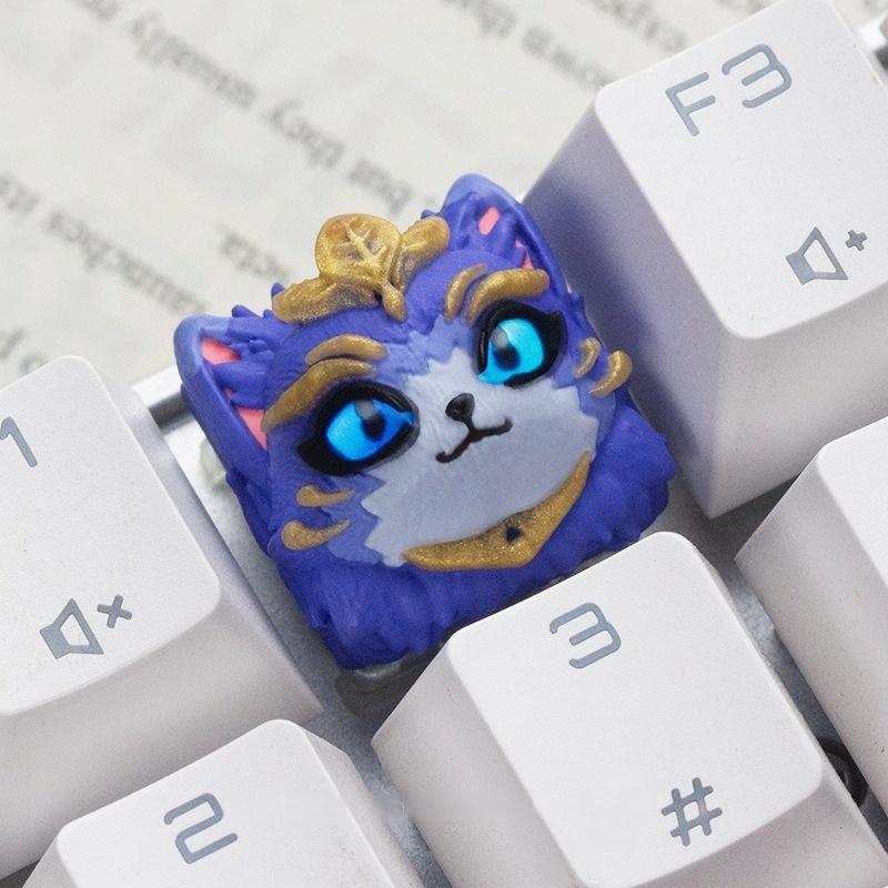 League of Legends Champions 1U ESC Single Keycap — Yuumi (Shine-Through) | SIMPOCUBIC