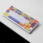 SIMPOCUBIC Lucky side-printed PBT Cherry keycap set hero view
