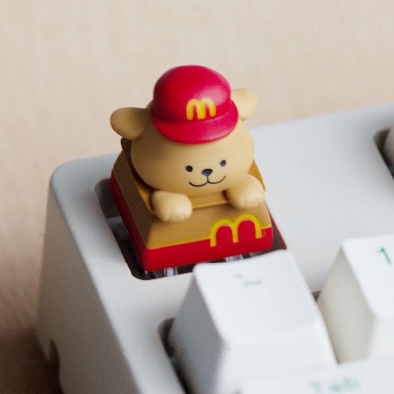 Maltese & Retriever 1U ESC Single Keycap — McDonald's Yellow Retriever | SIMPOCUBIC