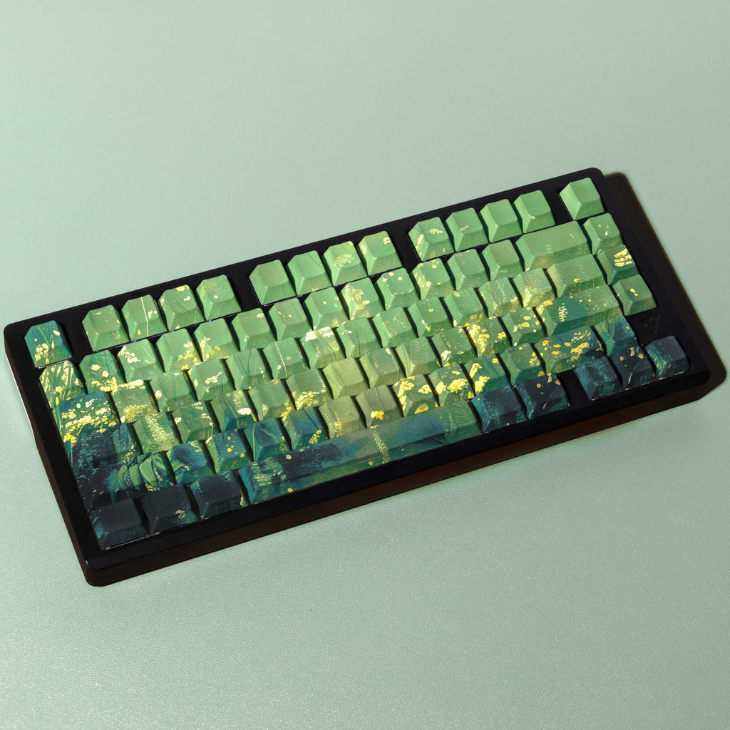 MidSummer 130+ Key Shine-through PBT Cherry Keycap Set — product view P04