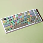 SIMPOCUBIC Morandi V2 Shine-through PBT Cherry Keycap Set angled product view