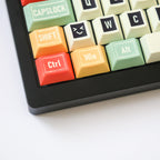 SIMPOCUBIC Retro PBT Cherry Profile Keycap Set keycap close-up