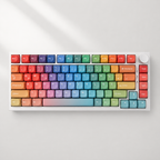 Rhapsody MOA German QWERTZ keycaps, full keyboard top view