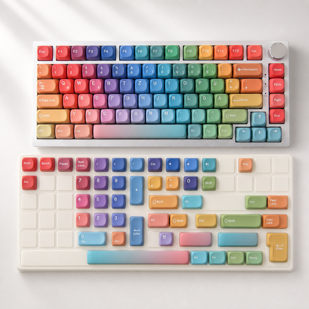Rhapsody MOA German QWERTZ keycaps, layout coverage matte