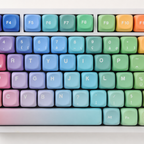 Rhapsody MOA French AZERTY keycaps, central keys detail