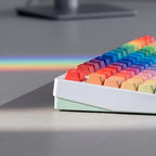 SIMPOCUBIC Rhapsody Shine-through PBT Cherry Keycap Set layout coverage chart