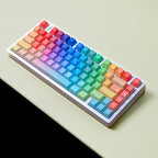 SIMPOCUBIC Rhapsody Shine-through PBT Cherry Keycap Set language kit overview
