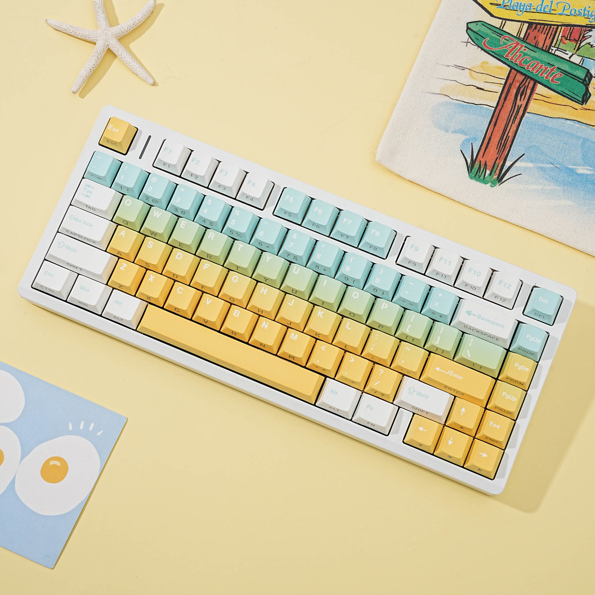 Shallow Dream 130+ Key Cherry Profile Backlight-Through Keycap Set product image P16