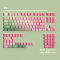 SIMPOCUBIC Spirit Shine-through PBT Cherry Keycap Set Side engraving only layout option