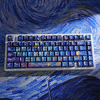 Starry Sky V5 side-printed shine-through PBT keycap set
