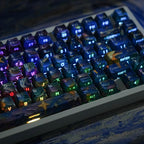 Starry Sky V5 illuminated side-printed keycaps