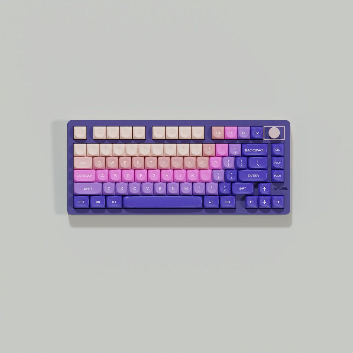 SIMPOCUBIC SunGlow MOA PBT Keycap Set layout coverage chart