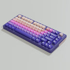 SIMPOCUBIC SunGlow MOA PBT Keycap Set angled product view