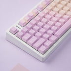 SIMPOCUBIC Taro Paste Shine-through PBT Cherry Keycap Set hero product view