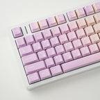 SIMPOCUBIC Taro Paste Shine-through PBT Cherry Keycap Set profile detail