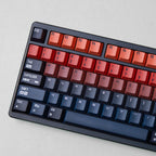 SIMPOCUBIC Uni-gradient Side-printed PBT Cherry Keycap Set full kit overview