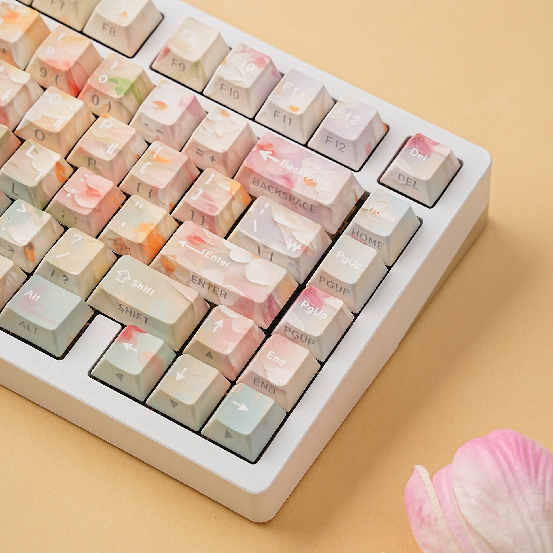ANSI layout right side with wide Enter key